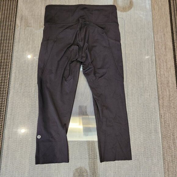 Lululemon Fast and Free Crop II 19" *Non-Reflective - Picture 3 of 12
